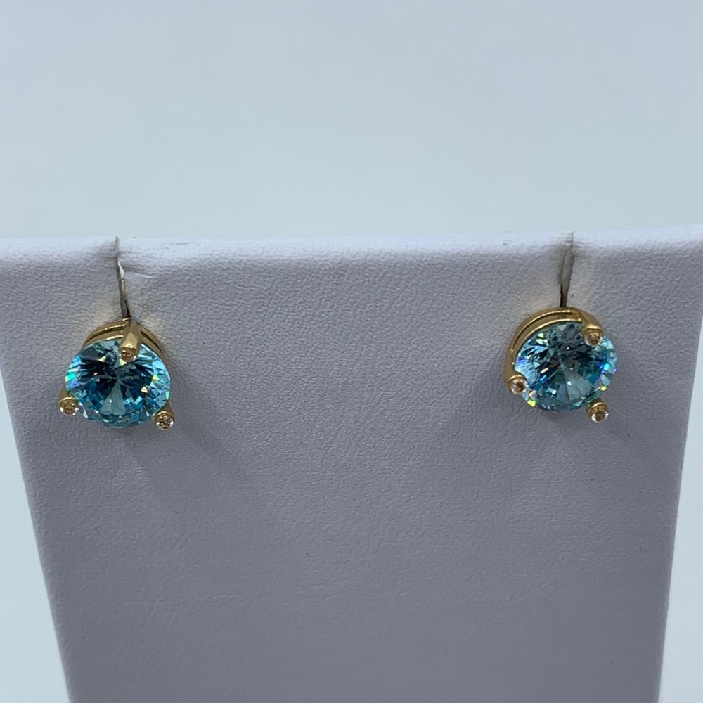 Kate Spade Rise & Shine studs - Aqua